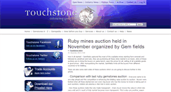 Desktop Screenshot of blog.touchstonegems.co.za